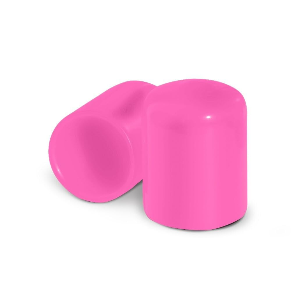 AutoMotivated Aftermarket ColorLugs Vinyl Lug Nut Cover | Wheel Lug Nut Cap | Fits 17 mm | Includes Deluxe Extractor | Bubble Gum Pink (Pack of 20)