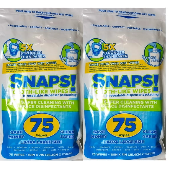 SNAPS!  Cloth-Like Wipes, Make Your Own Wet Wipes| from Intex DIY