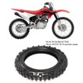 thumbnail image 3 of Ccdes Motorcycle Tire Replacement,3.00-12 80/100-12 Motorcycle Rubber Tire Inner Tube Set Fits for Pit Dirt Bike M TR20, 3 of 7