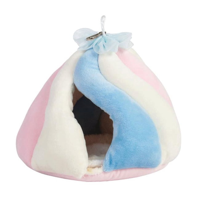 Mascota Invierno Colgante Casa de Hamaca Cama caliente Accesorios para hámster Conejillo de Erizo Chinchilla Hámster Erizo