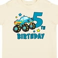 thumbnail image 4 of Inktastic 5th Birthday Monster Truck Boys Toddler T-Shirt, 4 of 5