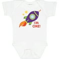 thumbnail image 3 of Inktastic 1st Birthday Rocketship One Year Old Boys or Girls Baby Bodysuit, 3 of 5