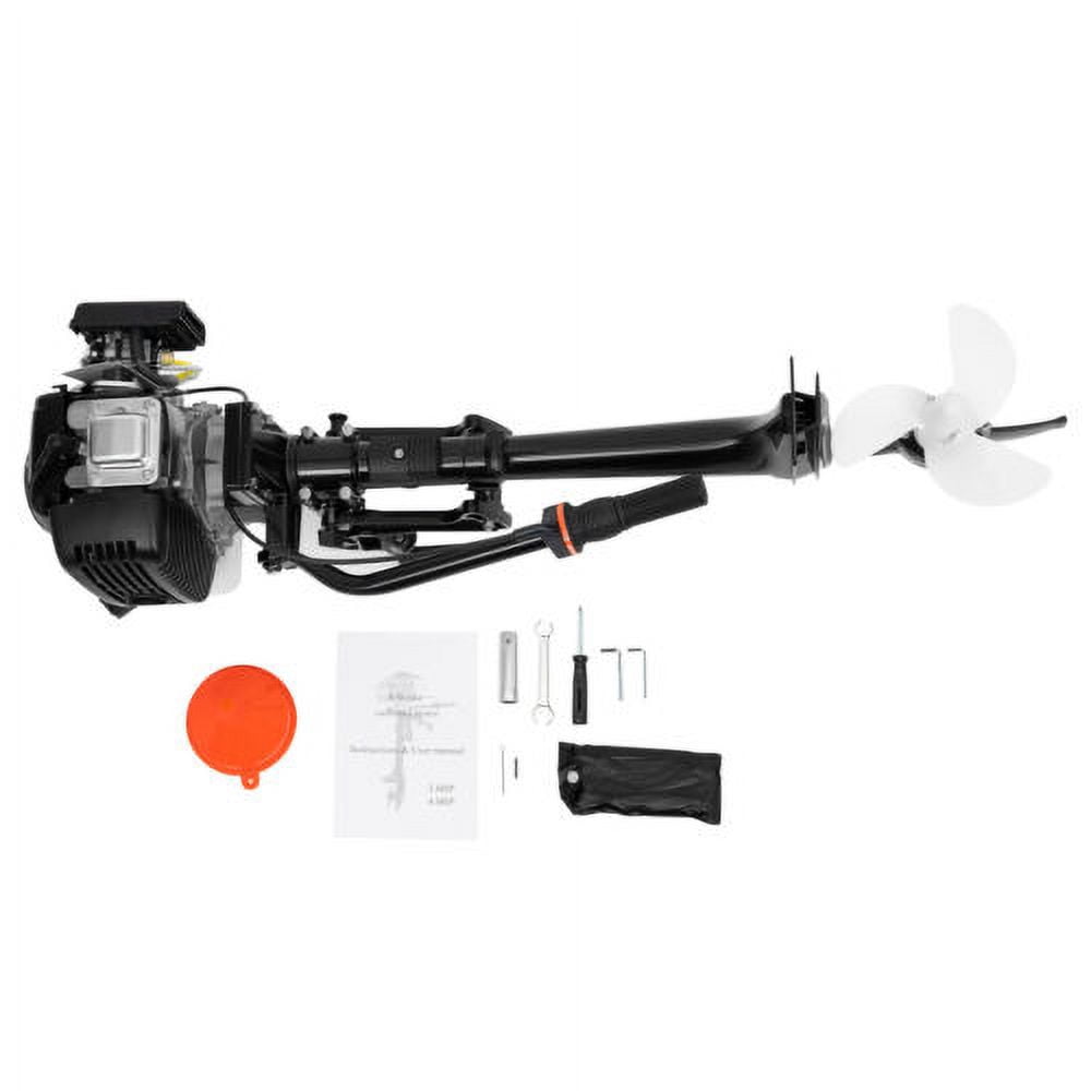 HANGKAI 4HP 4-Stroke Outboard Motor with Manual Starter and Air Cooling System