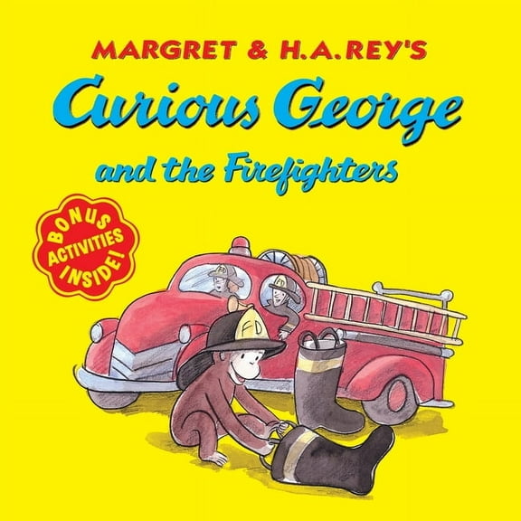 Curious George Curious George and the Firefighters, (Paperback)
