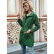 thumbnail image 4 of Chaqueta Impermeable Ligera para Mujer, con Capucha, Mangas Largas y Cremallera, para Actividades Al Aire Libre Verde Hierba XL, 4 of 9