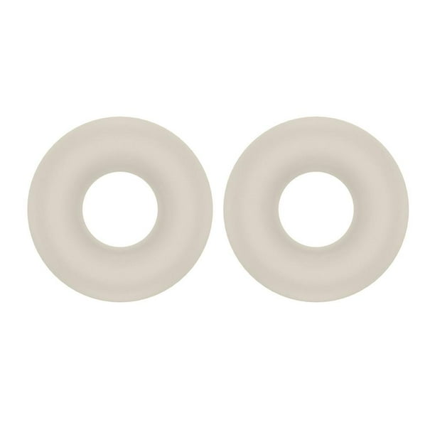 1 par de fundas de almohadillas impermeables de silicona para Sony WH-CH520 (Beige)