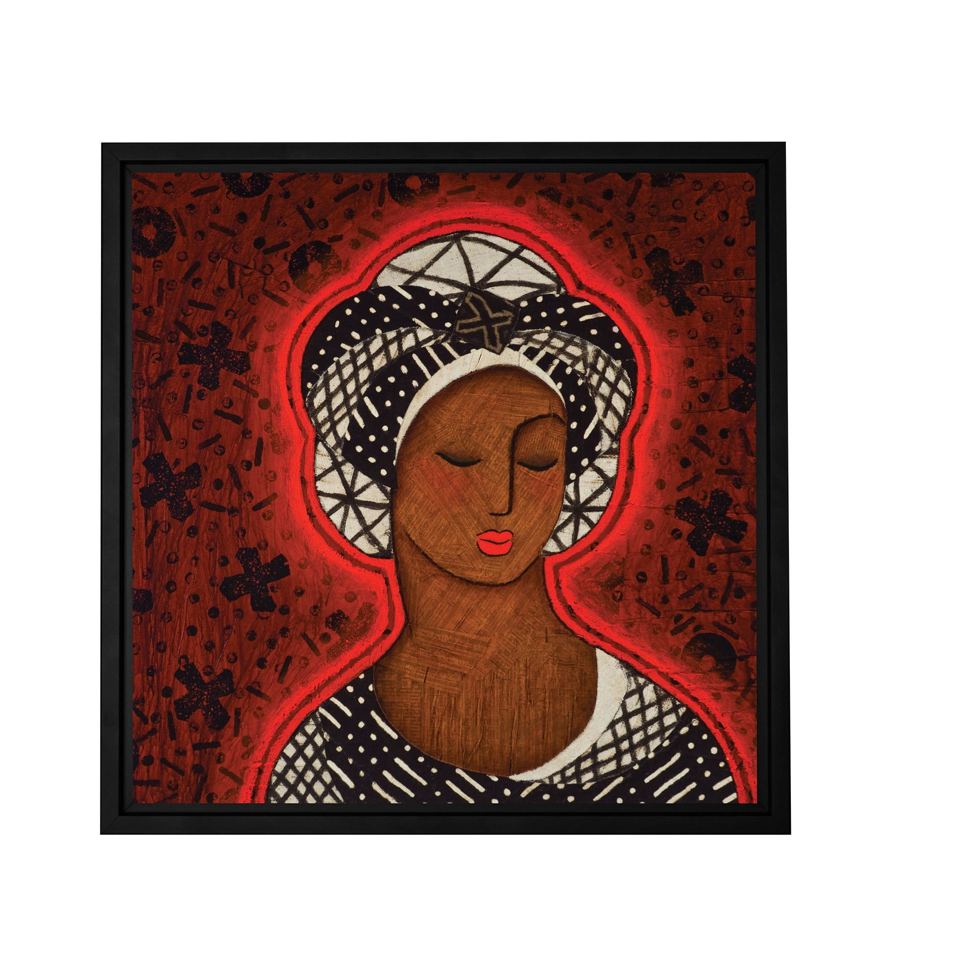 ArtWall Gloria Rothrock "The Dawn Of Knowing" Floater Framed Gallery-Wrapped Canvas