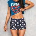 thumbnail image 3 of Balery Llamas 1 Pantalones cortos de entrenamiento estampados para mujer, sin costuras, ajustados, para gimnasio, yoga, correr, deportes, ejercicio activo, fitness.-Small, 3 of 8
