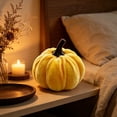 thumbnail image 4 of Qocolcyl Fabric Artificial Pumpkins, Cloth Fake Pumpkins for Halloween Thanksgiving Decor, Soft Cloth Pumpkins , Fall Decorations, Indoor Covered Outdoor Home Table Mantel Cabinet Party Decor, 4 of 7