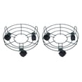 thumbnail image 2 of 1PC Movable Flowerpot Tray Large Flowerpot Storage Rack Sturdy Metal Flowerpot Tray with Idler Wheels for Use Olive Green Size L, 2 of 4