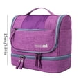 thumbnail image 2 of Wentin Hanging Bag Travel Cosmetic Kit Large Organizer Wet And Dry Toiletry Kit Makeup Kit, 2 of 4