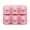 Light Pink, variant on 3D Cute Silicone Animal Ice Tray for Whiskey Cocktails and Beer Reusable Easy Release Mold for Party Drinks and Home Bar Light Pink
