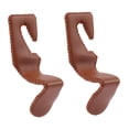 thumbnail image 4 of unbranded  2 Pcs Headrest Hangers Back Seat Hooks Car Storage Covers Organizer Brown, 4 of 8