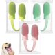 thumbnail image 1 of Paquete de 3 cepillos de dientes para perros, 2 cabezales, cepillo de dientes suave para mascotas, para perros y gatos, para una limpieza fácil de los dientes, 1 of 5