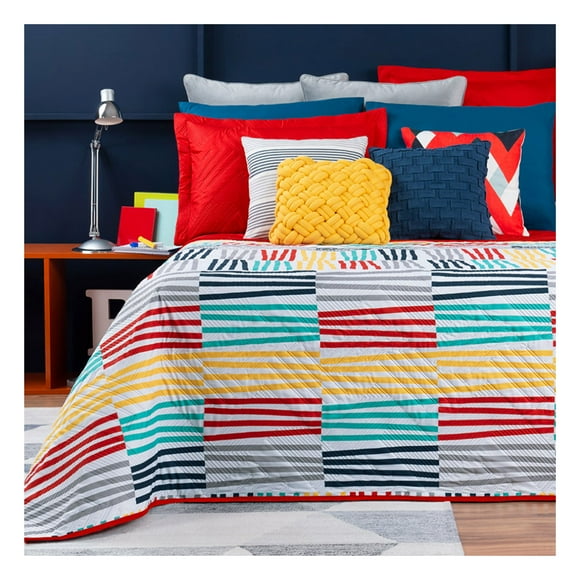 Edredón Ligero Pinsonic Doble Vista con Fundas de Almohada Esquimal (Ecuador, King Size)