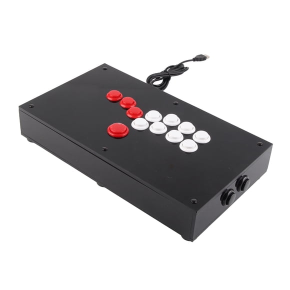 Arcade Fight Stick USB 20 de alta sensibilidad evita resbalones duradero control preciso juego de arcade joystick de lucha para PC ANGGREK Otros