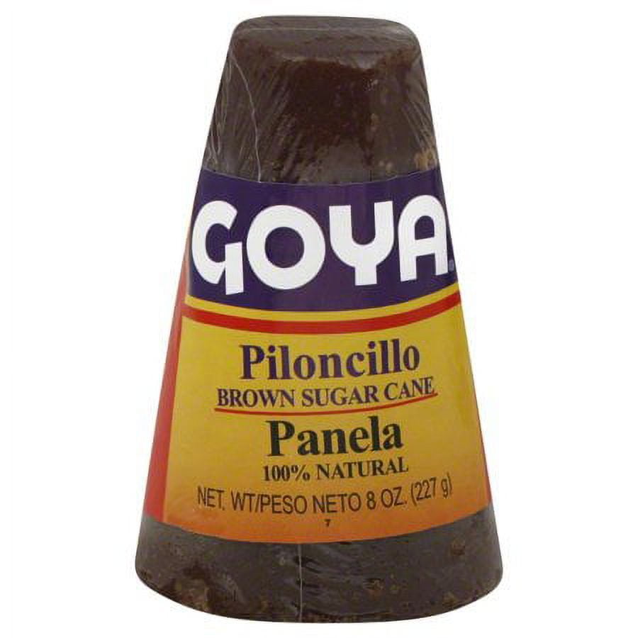 Goya Piloncillo Panela, Brown Sugar Cane 8 Oz (Pack of 6)