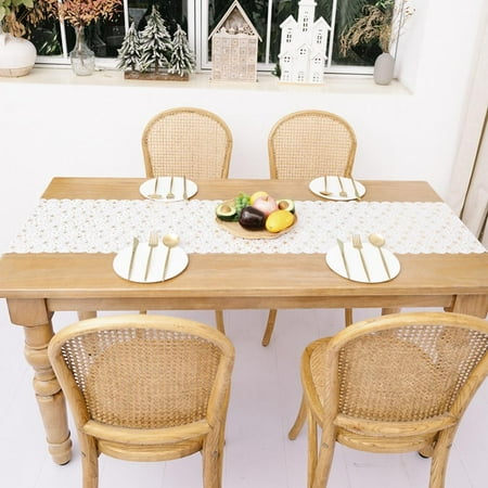 

Merry Christmas Fabric Bronzing Printed Tassel Tablecloth Wedding Table Decoration for Home Part