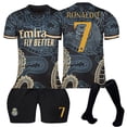 thumbnail image 1 of Real Madrid Dragon Black Special Edition Football Shirt Kids Size 23-24 No. 7 Ronaldo L No.7 Ronaldo, 1 of 2