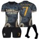 thumbnail image 1 of Real Madrid Dragon Black Special Edition Football Shirt Kids - 23-24 - No. 7 Vini 28 No.7 Vini, 1 of 2