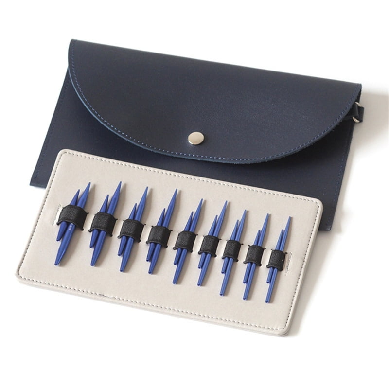 9Pairs Aluminum Interchangeable Circular Knitting Needle for Knitting Weaving
