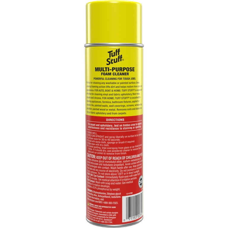 Tuff Stuff Multi-Purpose Foam Cleaner, Deep Cleaning - 22 oz