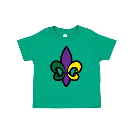 

Inktastic Fleur De Lis Mardi Gras Holiday Gift Toddler Boy or Toddler Girl T-Shirt
