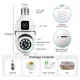 thumbnail image 2 of Cámara De Seguridad Wifi De 360° Visión Nocturna Doble Lente, 2 of 7