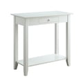 thumbnail image 1 of Pemberly Row Table de Hall Moderne / Contemporain en Fini Bois Blanc, 1 of 5