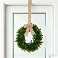 thumbnail image 6 of Farmhouse Wreath for Front Door, Artificial Greenery Kitchen Wreath with Burlap Ribbon,Lavender and Boxwood Wreath for Porch Wall Window Decor,Home Decoration for Farmhouse Use, Christmas Decor, 6 of 6