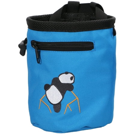 Amc Tm Rock Climbing Chalk Bag Drawstring Closure Panda Design Amc Tm Rock Climbing Chalk Bag Drawstring Closure Panda Design 7184 Dark Blue