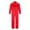 A-87 Red, variant on Men's Work Jumpsuits Dustproof spray painting Workwear Coveralls Jumpsuits Long Sleeve Rompers Resistant to Dirt