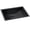 Black, variant on Ruvati 16 x 13 inch Brushed Stainless Steel Rectangular Bathroom Sink Undermount