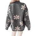 thumbnail image 3 of Bellella Femmes Pull Confortable Pull à Manches Longues Tricotés Pulls Chic Pulls Gris L, 3 of 3