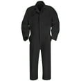 thumbnail image 1 of Red Kap Men's Twill Action Back Coverall, Black, 44, 1 of 1