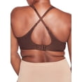 thumbnail image 6 of Women's Bali 3463 Comfort Revolution Wirefree Bra (Warm Cocoa Brown Swirl 36DD), 6 of 6