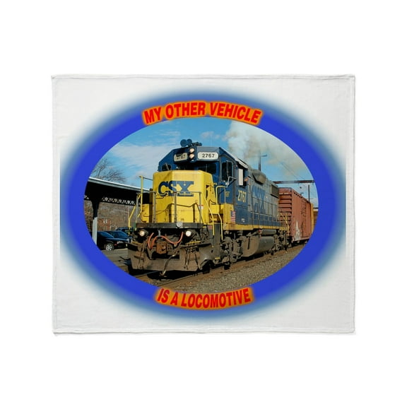 CafePress - Csx_Tee_Final Throw Blanket - Soft Fleece Throw Blanket, 50"x60" for All Ages