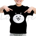 thumbnail image 3 of Camiseta para niños The Battle Cats, camiseta para bebés, niños y niñas, linda camiseta de dibujos animados, camiseta de manga corta de verano para niños, camisetas con cuello redondo, 3 of 5