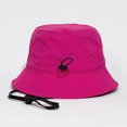 thumbnail image 2 of iHPH7 Quick Dry Hat Wide Brim Sun Hat Bucket Hat with Strings Mens Sun Hat Wide Brim Hats for Women, Hot Pink One Size, 2 of 3