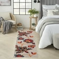 thumbnail image 6 of Nourison Aloha 2' x 6' Multicolor Outdoor Rug, 6 of 8