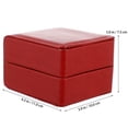thumbnail image 2 of Miangastore Watch Storage Box Scratch Protection Coffee Shiny 1Pcs, 2 of 8