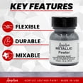 thumbnail image 2 of Pintura para cuero Angelus metálica color peltre 29,5 ml, 2 of 9