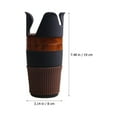 thumbnail image 2 of UPGRATOR 19x8cm Adjustable Car Cup Holder Expander With Phone Support 1Pack, 2 of 8