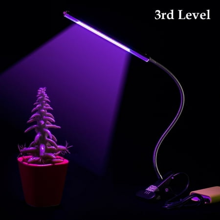 - Kohree Led Grow Light Flexible Dual head Grow Lamp Bulb With Built in Timer (3H/6H/12H),USB Charging UL Certified