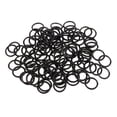 thumbnail image 3 of 100 Piezas Nylon Lencería Sujetador Correa Deslizadores Ajustador Fig 9 Clips de Gancho para Corsé Liga Bikini - Transparente, Blanco, Negro Negro 8mm Soledad Ajustador de la correa del sujetador, 3 of 6