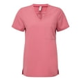 thumbnail image 4 of Onna NN300 Women's Limitless V-Neck Stretch Scrub Top-Calm Pink-3XL, 4 of 4