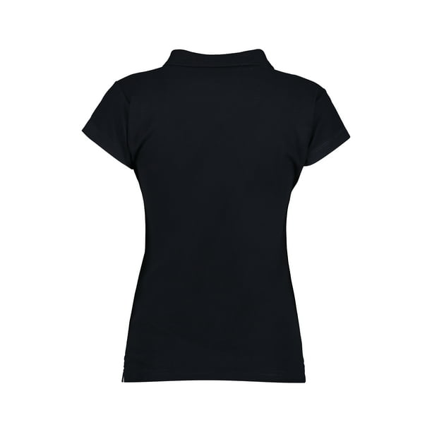 Polo negro dama new arrivals