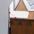 thumbnail image 3 of Inteprter Soportes de capa adhesiva sin rastro, fáciles de operar, para armarios y estantes, resistentes, 2 pack/lote Decoración del hogar, 3 of 6