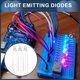 thumbnail image 4 of Uxcell 120Pcs Diodos LED de 3mm, Diodos Emisores de Luz, Kit de Lámpara Bulbo Electrónico para Proyecto Científico Placa de Circuito (Luz Roja+Azul Cátodo Común, Lente Transparente), 4 of 6