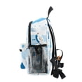 thumbnail image 4 of FORMRS School Backpack with Front Zippered Pocket 12" Student Travel Daypack, Blue Simple Cartoon Snowmen, 4 of 6